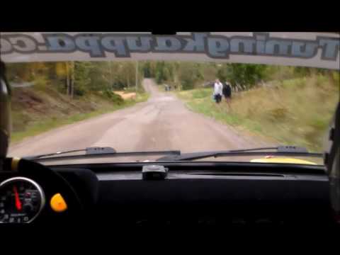 Krouvi/Kurko Black Rocket Ralli 2016 EK 6 in-car